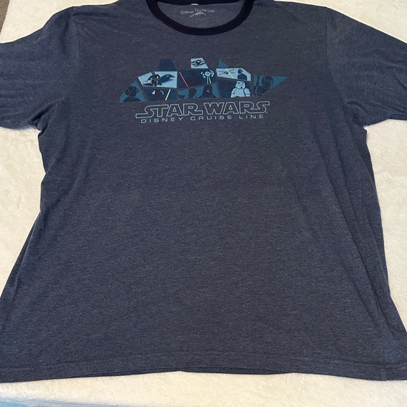 Disney Cruise Line Star Wars Gray T-Shirt - Picture 2 of 7
